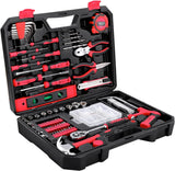 Home Tool Set Kit - 286 PCS Home Auto Repair Tool Kit with Rolling Tool Box, Mechanic Tool Sets with 21V Max Cordless Power drill, Perfect for Homeowner, Diyer, Handyman image 4