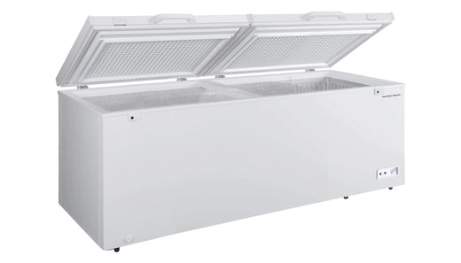 Hamilton Beach 21 Cu. ft. Chest Freezer, Double Doors, HZ9212, White
