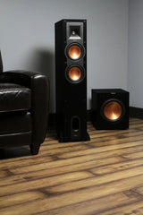 R-12SW Powerful Deep Bass Front Firing 12" Copper-Spun Driver 400W Digital Power Subwoofer 14" X 18.5" X 16" image 3