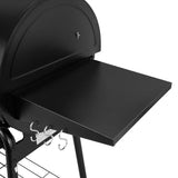 Gourmet 30" BBQ Charcoal Grill and Offset Smoker image 2