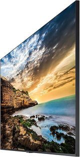 Business QE75T 75-inch 4K UHD 3840x2160 LED Commercial Signage Display, HDMI, USB, Speakers, 3-Yr Wrnty, 16/7 Operation, 300 nit (LH75QETEPGCXGO), Black image 2