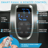 Therapeutic foot massager with heat therapy: Suitable for nerve disorders, plantar fasciitis and pain relief. This FSA/HSA compliant foot massager is suitable for home/office use to massage the feet/legs/shins/ankles. It is suitable for both women an image 3