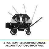 Evenflo Pivot Xplore All-Terrain Stroller Wagon (Wayfarer Black) image 3