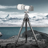 Hunting tripod, equipped with 44mm ball head and Aka Swiss and Picatinny adapters, 62.2-inch heavy-duty stable tripod, suitable for shooting, hunting and outdoor activities image 4