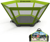 Baseball hitting games, as demonstrated in "Smart Winner" - on the beach, in the backyard, on the lawn, for outdoor activities, suitable for adults and families to participate in - simple assembly image 2