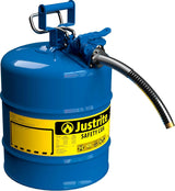 5-Gallon Type II Red Safety Gas Can – OSHA-Approved Steel Fuel Container with Flame Arrester, Self-Closing Lid & 1" Flexible Spout (7250130) image 4