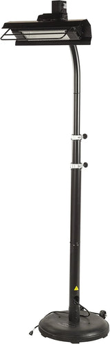 Stretchable Infrared Garden Heater, Black Version