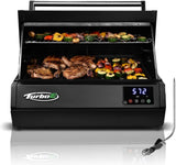 Electric Barbecue Grill | Compact design, quick preheating, digital temperature control | High-power infrared outdoor barbecue and grilling function image 3