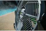 Portable spray fan, outdoor electric type, 18 inches, 5-speed fan, without battery and charger image 3