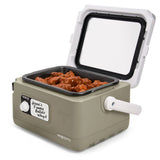 8-Quart Nomad Traveling Slow Cooker in Tan image 4