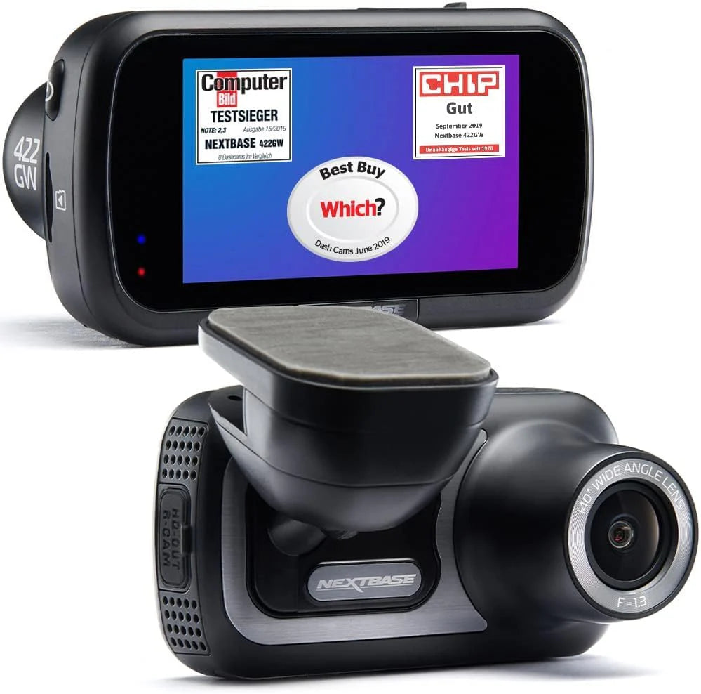 Car dashcam - Small size model (with application) - Full-process 1440p/30fps quadruple high-definition recording function, suitable for car cameras. Alexa voice control - Wireless network, GPS, Bluetooth - Parking mode - Night vision function - Polar