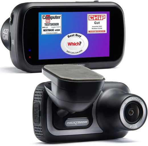 Car dashcam - Small size model (with application) - Full-process 1440p/30fps quadruple high-definition recording function, suitable for car cameras. Alexa voice control - Wireless network, GPS, Bluetooth - Parking mode - Night vision function - Polar