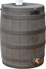Good Ideas Rain Wizard 50 Gallon Plastic Outdoor Home Rain Barrel Water Storage Collector image 2