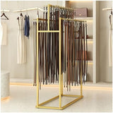 Floor Mounted Belt Hanger & Organizer Rack - Versatile Storage Holder for Belts, Ties, Scarves & Purses - Commercial Display Stand for Men’s Closet, Multifunctional Accessory Storage Solution image 3