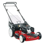 gas mower, 22-inch 170cc OHV engine high-wheel RWD 3-in-1 with height adjustment, oil included image 2