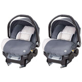 Car seat belt-style travel set for babies, equipped with a safety belt and additional comfort cover, suitable for babies weighing no more than 35 pounds. 2 sets, khaki color image 3