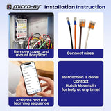 Bluetooth Soft Start Kit for Home Air Conditioner, RV & Commercial Use, Works with Generators, Reduces Power Surge, Efficient Start-Up - Up to 6 Tons w/Installation Kit image 3