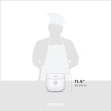 CUCKOO 6-Cup (Uncooked) Micom Rice Cooker Nonstick Inner Pot | White image 2