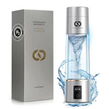 Hydrogen Water Bottle Generator(Silver) - Up to 6360 PPB - Certified H2 Generator- SPE/PEM Technology - - Portable Hydration & Athletic Performance System image 3