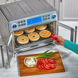 Emeril Lagasse Dual Zone 360 Air Fryer Oven Combo with French Door, 25 QT Extra Large, Cook Two Foods in Different Ways, Up to 60% Faster from Frozen to Finish image 4