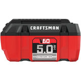 CRAFTSMAN V60 Battery, 5.0 Ah Lithium Ion (CMCB6050) image 2