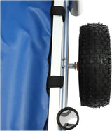 Fishing Cart, Pneumatic Tires, Beach Trailer with Large Cargo Basket, 176lbs Load Capacity, 35.4 * 15.7 * 9.8in Beach Cart Wagon，for Picnic image 3