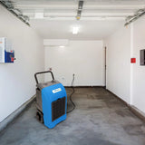 Commercial dehumidifier, suitable for homes, basements, garages and workplaces. Industrial water loss treatment equipment - a set of 1-piece, blue image 3