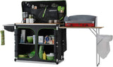 Outdoor camping kitchen system, convenient for cooking, cleaning, preparing camping meals, luxurious camping and essential camping items, large-sized "table magic" series