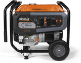 8,000-Watt Gas-Powered Portable Generator - Electric Start with COsense - PowerRush Advanced Technology - Reliable Power for Emergencies, Recreation, Home - 49 State Compliant - Orange/Black image 4