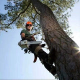 Tree Climbing Gear, Tree Climbing Spikes，with Adjustable Climbing Straps and Steel Core Flip Line Arborist Equipment for Climbers, Hunting, Fruit Picking ，Logging, Climbing Etc image 2
