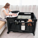 4 in 1 Portable Baby Crib Deluxe Nursery Center image 4