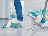 The all-in-one vacuum and mopping machine has dimensions of 45×35×120 centimeters and a capacity of 8 liters. image 3