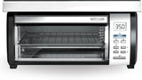 BLACK DECKER SpaceMaker Under-Counter Toaster Oven, Digital Controls, Black/Stainless Steel, Fits 9-测-- Pizza, TROS1000D