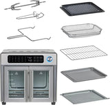 Emeril Lagasse 26 QT Extra Large Air Fryer, Convection Toaster Oven with French Doors, Stainless Steel image 4