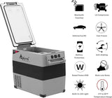 Portable Refrigerator 12 Volt Car Freezer 42 Quart Mini Fridge Freezer (-4°C~68°C) for Truck, RV, Vehicle, Travel, Outdoor -12/24V DC image 2