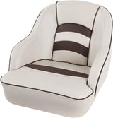 Bucket Pontoon Boat Seat (White/Blue) image 2