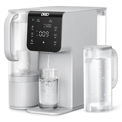 Filter desktop product, 7-stage reverse osmosis water filtration system, no installation required, reduces total dissolved solids content, suitable for water filtration bottles for households and kitchens, with a 3:1 ratio of pure water to wastewater
