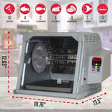 Digital Platinum Showtime Countertop Rotisserie Oven ST5000PLAT image 2
