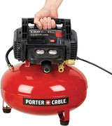 Air Compressor, 6-Gallon, Pancake, Oil-Free image 4