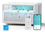 PhiloDeco 12000 BTU Window Air Conditioner 550 Sq Ft. Intelligent Ac Units, LED Display Screen, Operates Quietly, Energy-Saving. Timer ? Sleep and... image 5