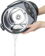 Water heater and hot water dispenser, capacity 135 ounces, stainless steel gray image 4