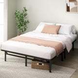 Queen Bed Frame - 14 in SmartBase Elite Metal Bed Frame with Steel Slat Support, Box Spring Replacement, Tool-Free Assembly - Super Heavy Duty Platform Bed Frame with Underbed Storage Space, Queen Size image 2