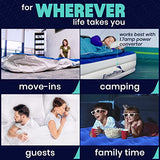 EnerPlex Queen Air Mattress with Built-in Pump - 16 Inch Double Height Inflatable Mattress for Camping image 4