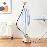 Rubber steam head type Jiefeng clothing steam machine, 120 volt voltage, beige color scheme image 2