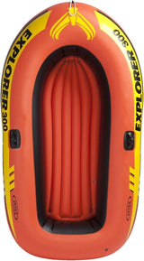 Explorer Inflatable Boat Series: Dual Air Chambers – Welded Oar Locks – Grab Handles – Bow Rope – Sporty Design image 2