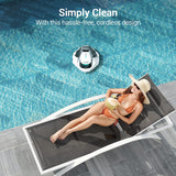 Cordless Robotic Pool Cleaner, Pool Vacuum with Dual-Drive Motors image 2