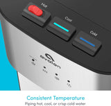 Limited Edition Self Cleaning Water Cooler Water Dispenser - 3 Temperature Settings - Hot, Cold & Room Water, Durable Stainless Steel Construction, Bottom Loading - UL Listed-Avalon image 3
