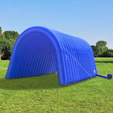 Inflatable sports tunnel entrance 16x10x10 feet, white, with built-in fan - suitable for team introductions, commercial promotion, trade shows, advertising and exhibition activities, inflatable tunnel tents image 3