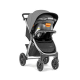 A foldable baby carriage equipped with 35 zip-style long-lasting baby safety seats and a baby carriage set. | Chunsan / Black image 4