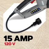 18 Inch 15 Amp Self-Sharpening Corded Electric Chainsaw image 3